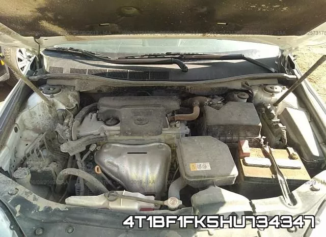 4T1BF1FK5HU734347 фото 2