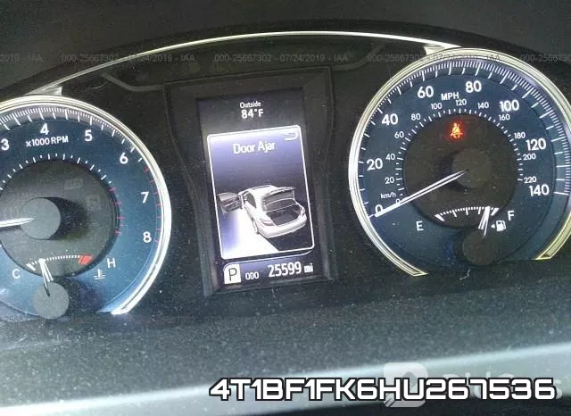 4T1BF1FK6HU267536 фото 8
