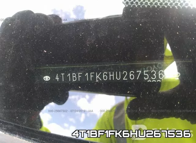 4T1BF1FK6HU267536 фото 10