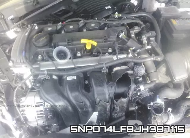 5NPD74LF8JH387115 фото 2