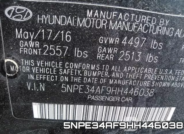 5NPE34AF9HH446038 фото 10