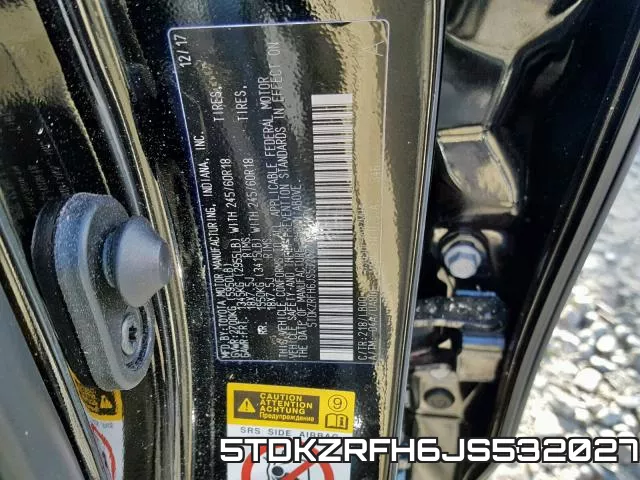 5TDKZRFH6JS532027 фото 2