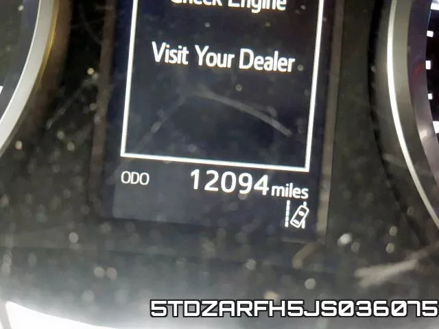 5TDZARFH5JS036075 фото 9
