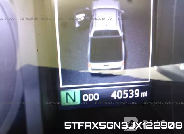 5TFAX5GN3JX122908 фото 8