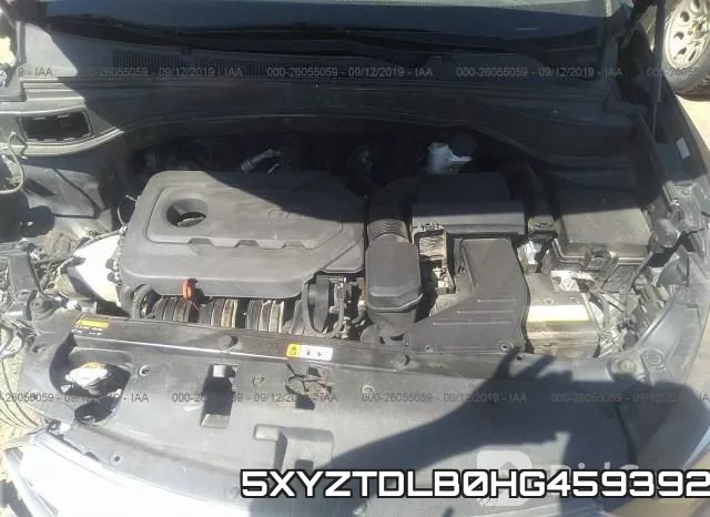 5XYZTDLB0HG459392 фото 2