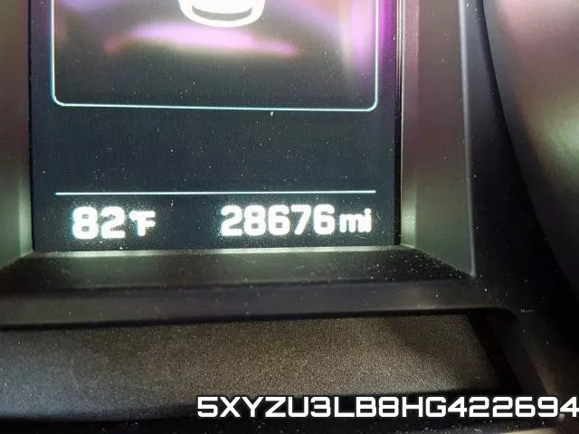 5XYZU3LB8HG422694 фото 9