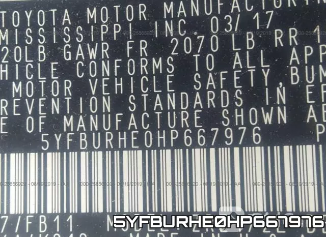 5YFBURHE0HP667976 фото 10