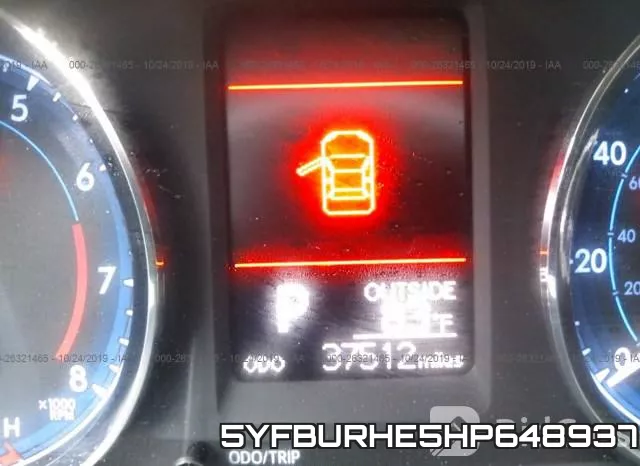 5YFBURHE5HP648937 фото 8