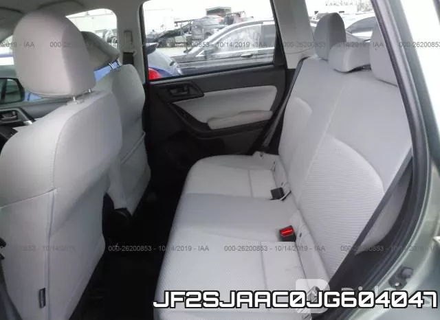 JF2SJAAC0JG604047 фото 9