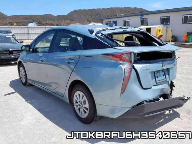JTDKBRFU6H3540657 фото 3