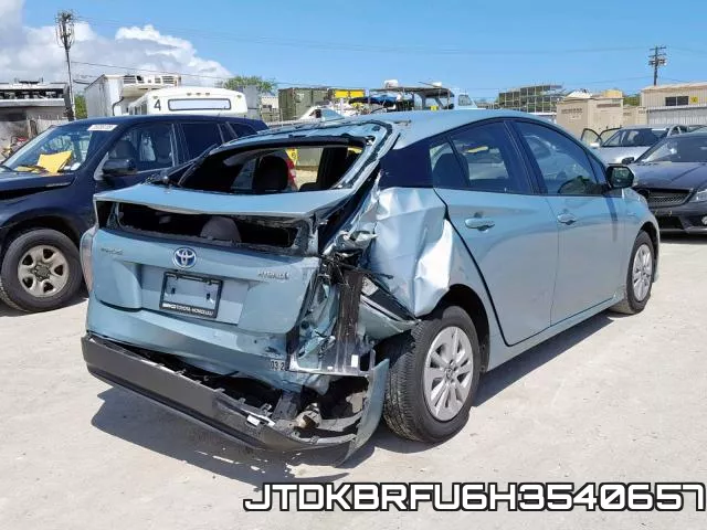 JTDKBRFU6H3540657 фото 4