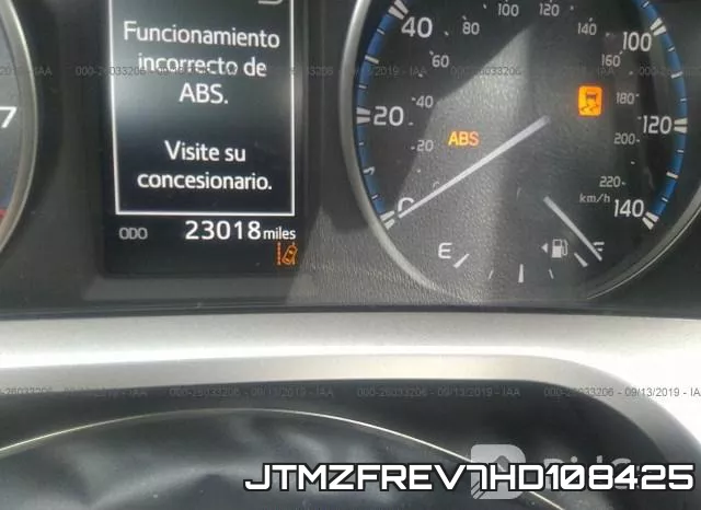 JTMZFREV7HD108425 фото 8