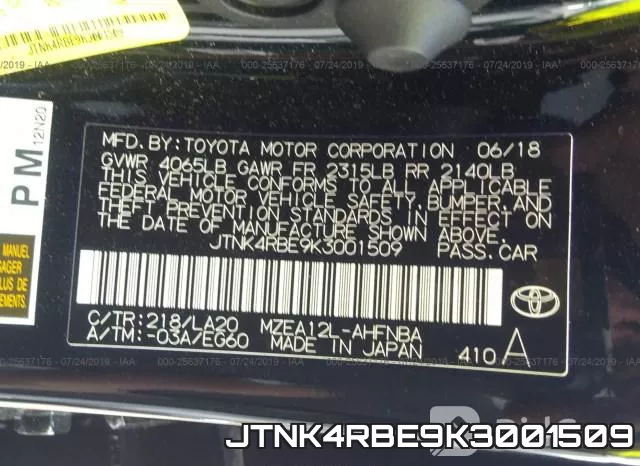 JTNK4RBE9K3001509 фото 10