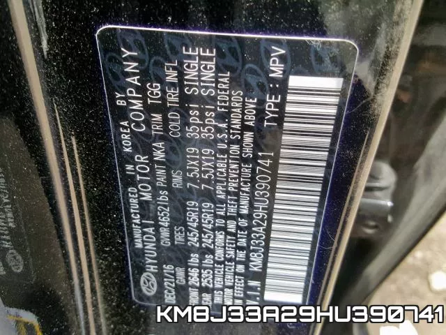 KM8J33A29HU390741 фото 2