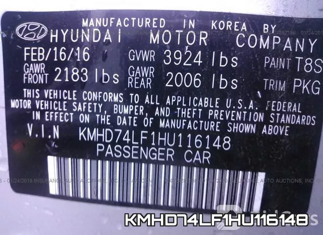 KMHD74LF1HU116148 фото 10