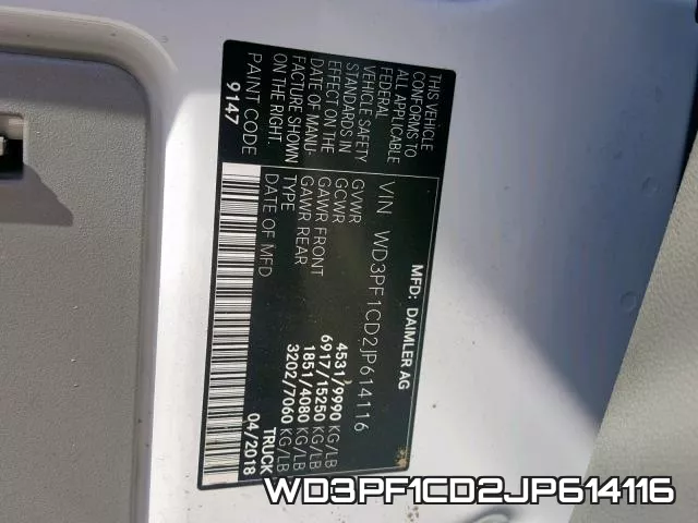 WD3PF1CD2JP614116 фото 2
