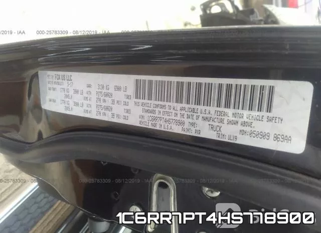 1C6RR7PT4HS778900 фото 10
