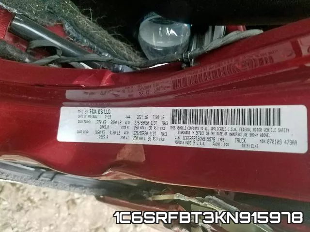 1C6SRFBT3KN915978 фото 2