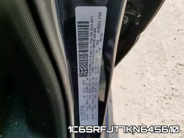 1C6SRFJT7KN645610 фото 2