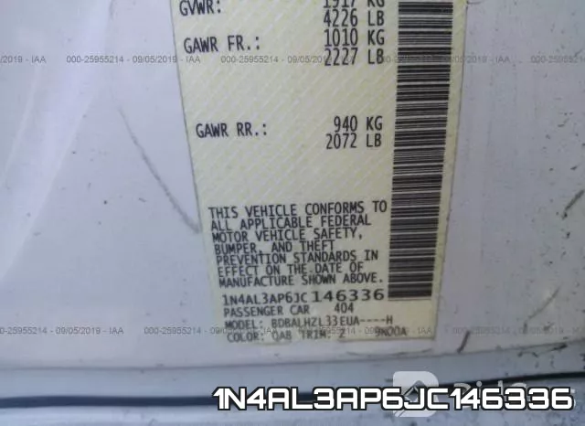 1N4AL3AP6JC146336 фото 10