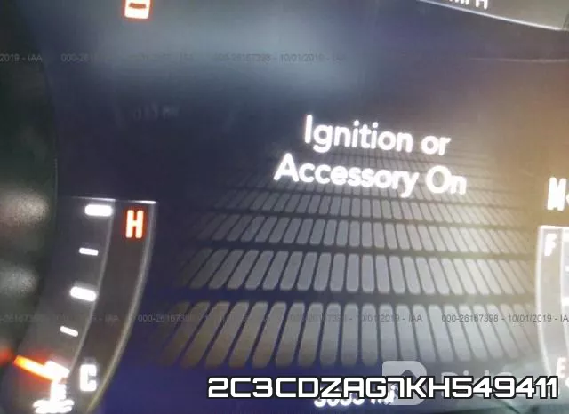 2C3CDZAG7KH549411 фото 8