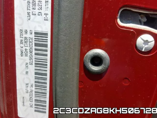 2C3CDZAG8KH506728 фото 2