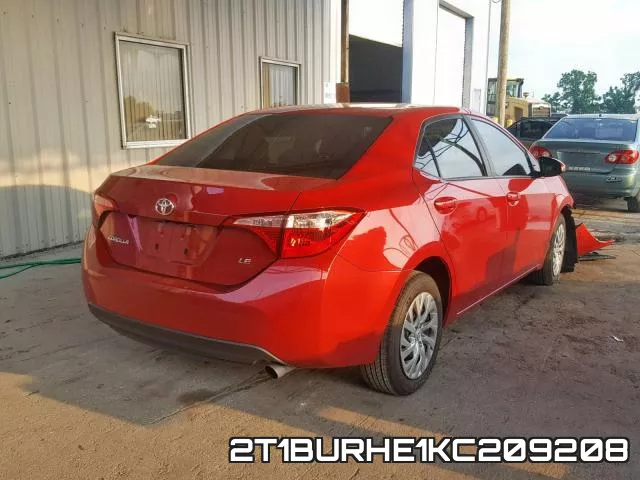 2T1BURHE1KC209208 фото 5