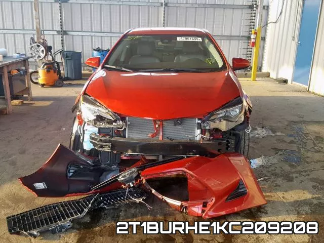 2T1BURHE1KC209208 фото 10