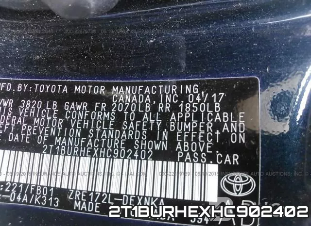 2T1BURHEXHC902402 фото 10