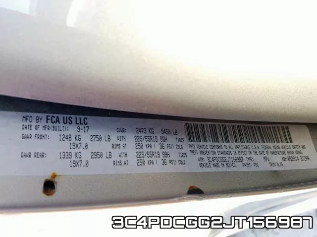 3C4PDCGG2JT156987 фото 2