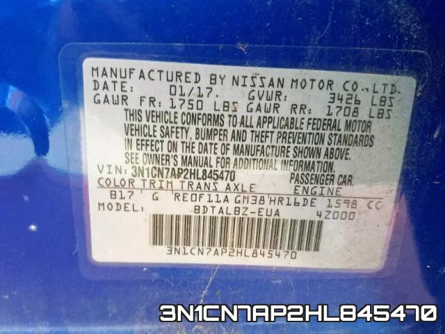 3N1CN7AP2HL845470 фото 2