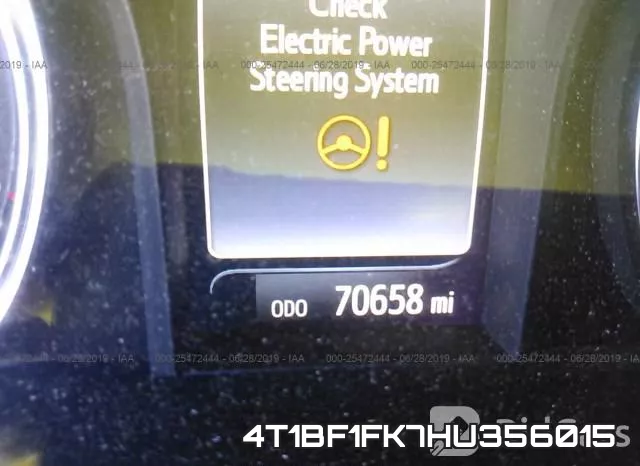 4T1BF1FK7HU356015 фото 8