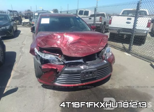 4T1BF1FKXHU781213 фото 7