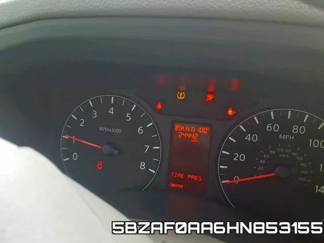 5BZAF0AA6HN853155 фото 9