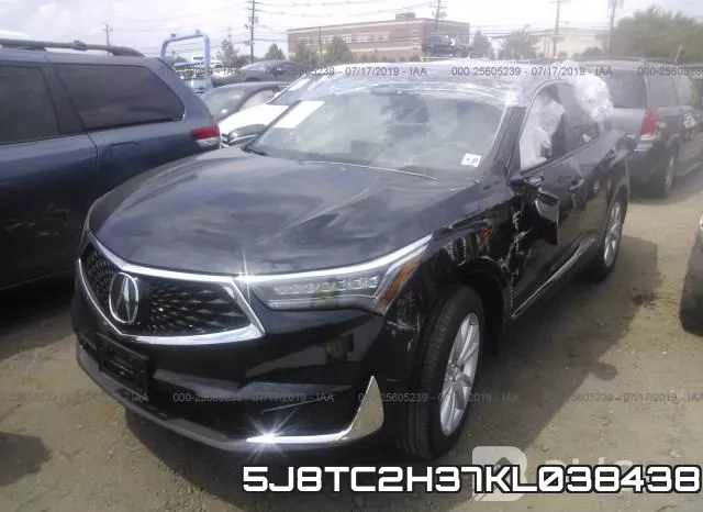 5J8TC2H37KL038438 фото 3