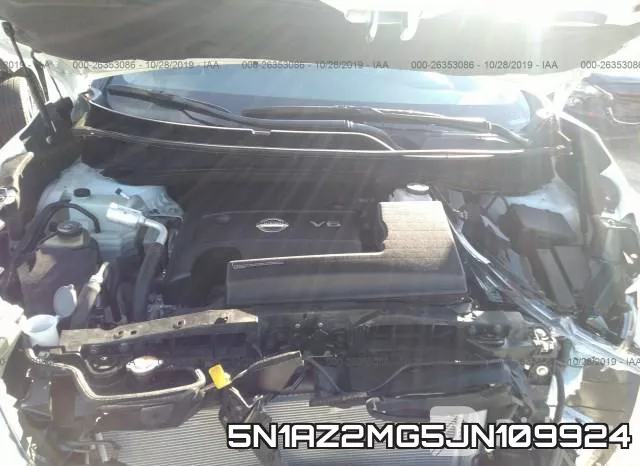 5N1AZ2MG5JN109924 фото 2