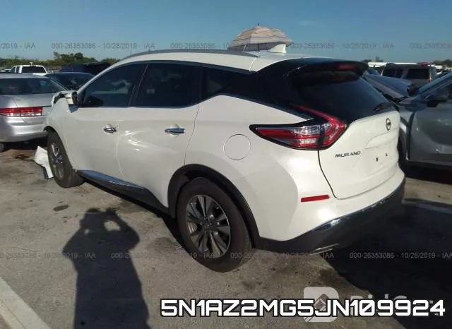 5N1AZ2MG5JN109924 фото 4
