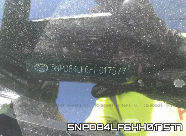 5NPD84LF6HH017577 фото 10