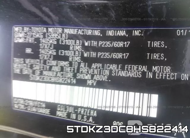 5TDKZ3DC8HS822414 фото 10