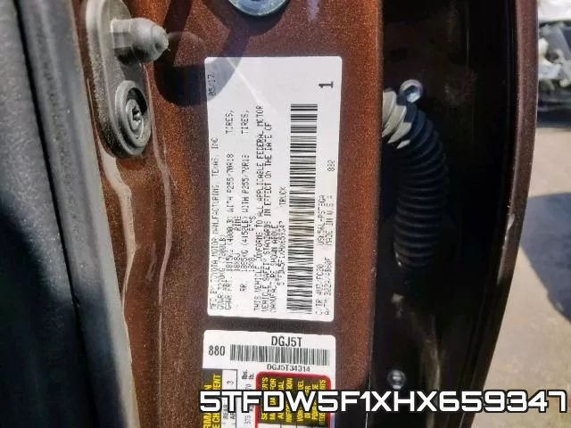 5TFDW5F1XHX659347 фото 2