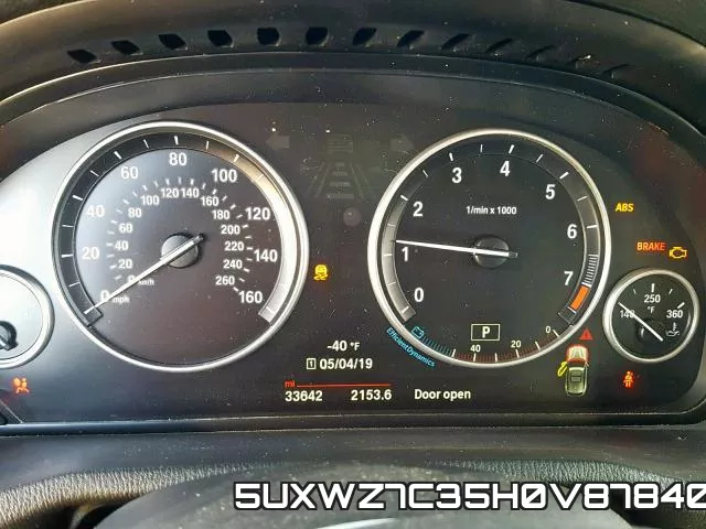 5UXWZ7C35H0V87840 фото 9