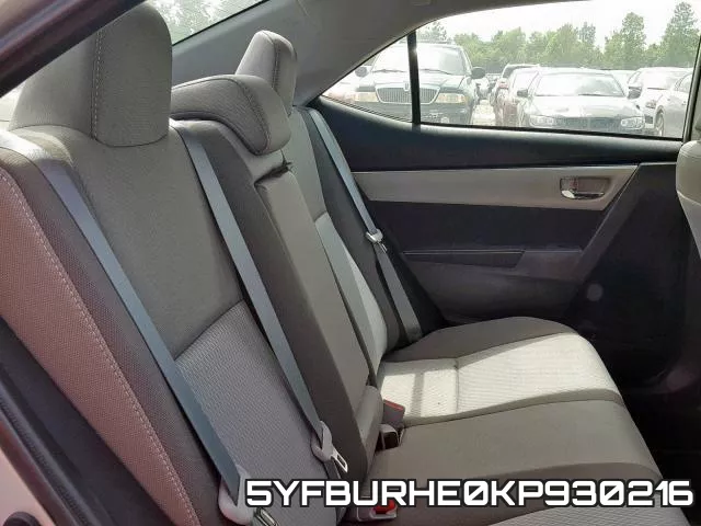5YFBURHE0KP930216 фото 7