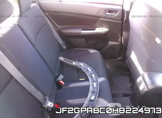 JF2GPABC0H8224973 фото 8