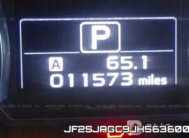 JF2SJAGC9JH563600 фото 8