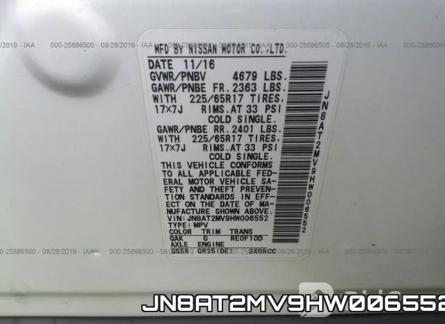 JN8AT2MV9HW006552 фото 10