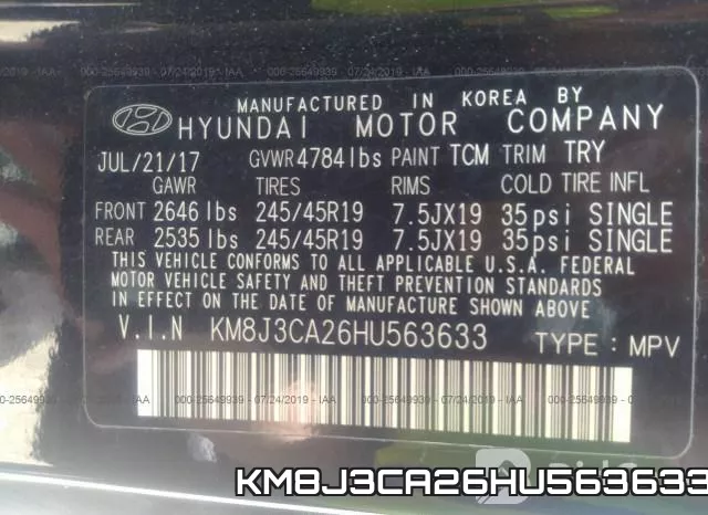 KM8J3CA26HU563633 фото 10