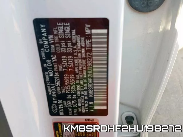 KM8SRDHF2HU198272 фото 2