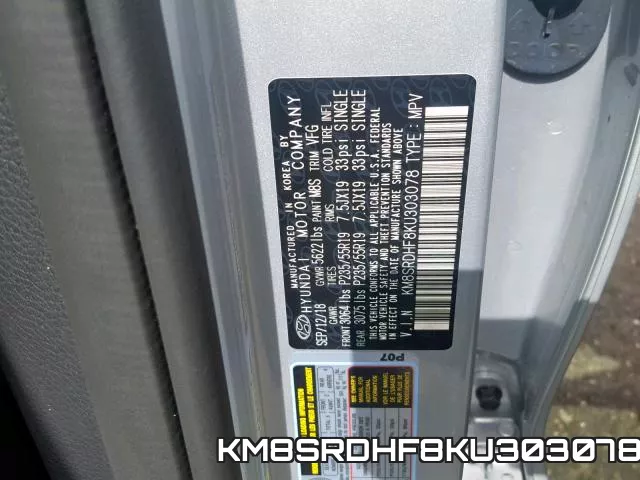 KM8SRDHF8KU303078 фото 2