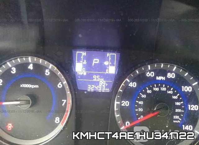 KMHCT4AE1HU341722 фото 8