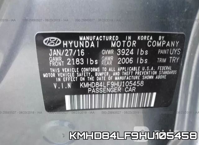 KMHD84LF9HU105458 фото 10